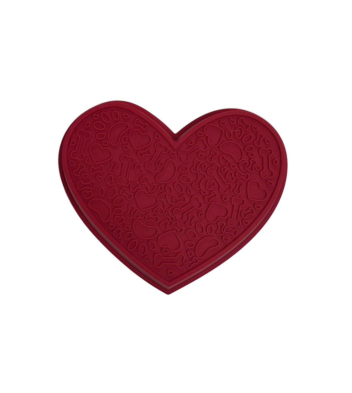 Bol ralentisseur cœur rouge