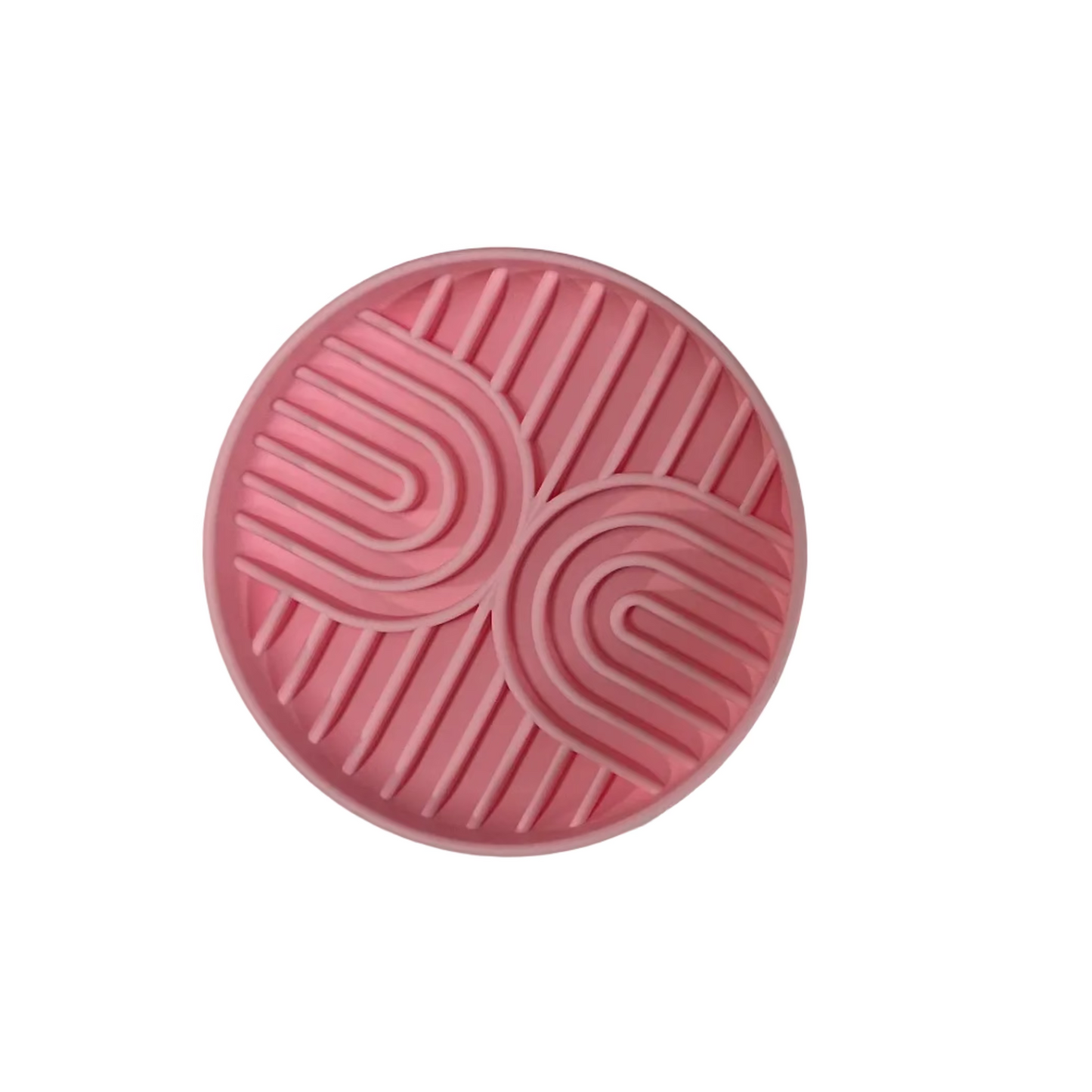 Bol ralentisseur double arc-en-ciel rose