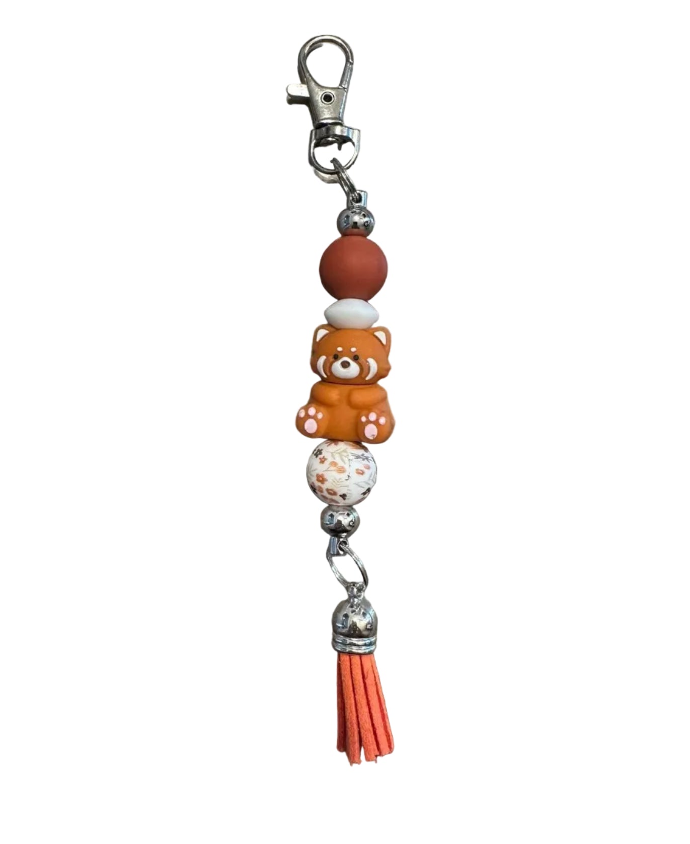 Porte clé panda roux