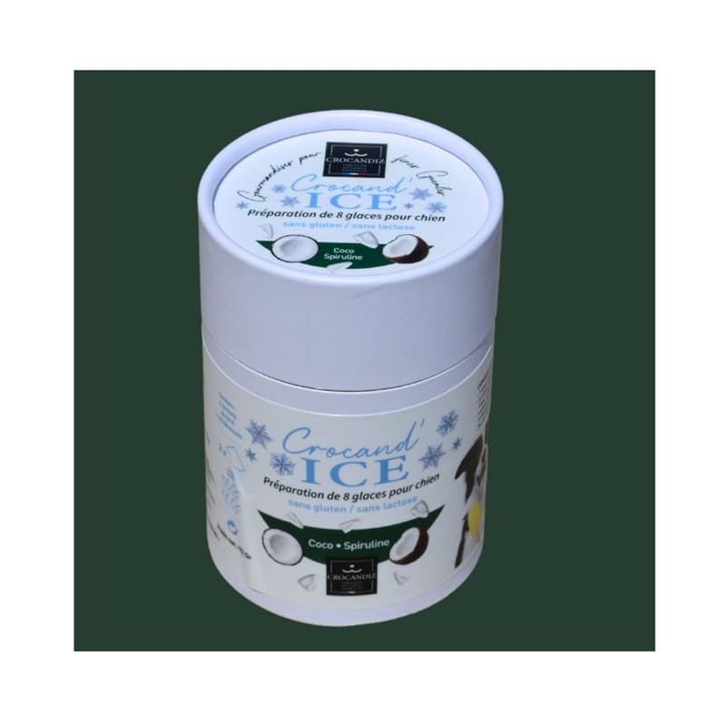 Glace pour chien