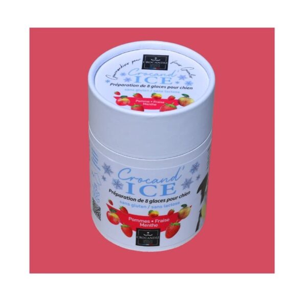 Glace pour chien
