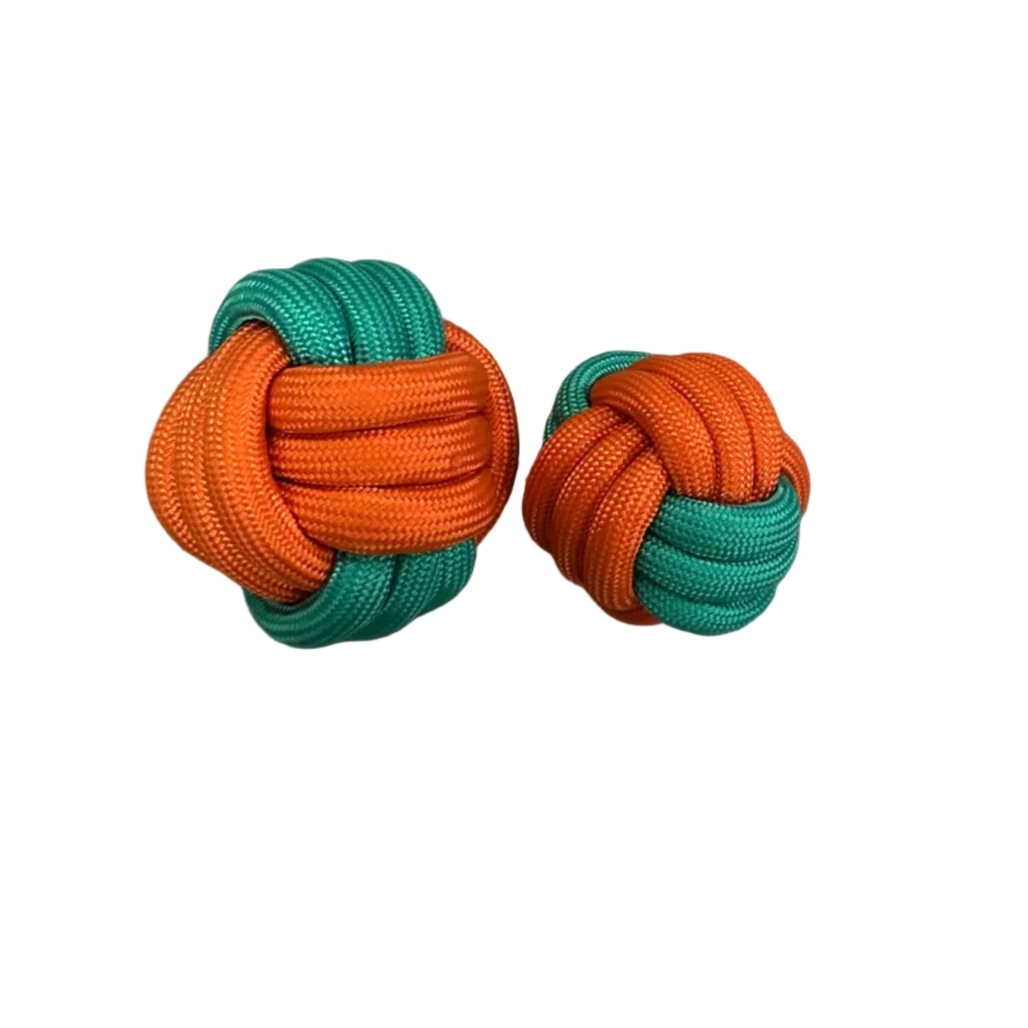 Balle turquoise et orange