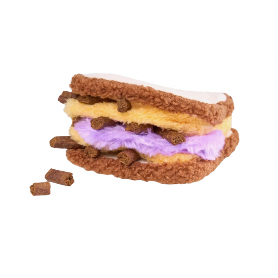 Peluche Sandwich PB&J-ZippyPaws