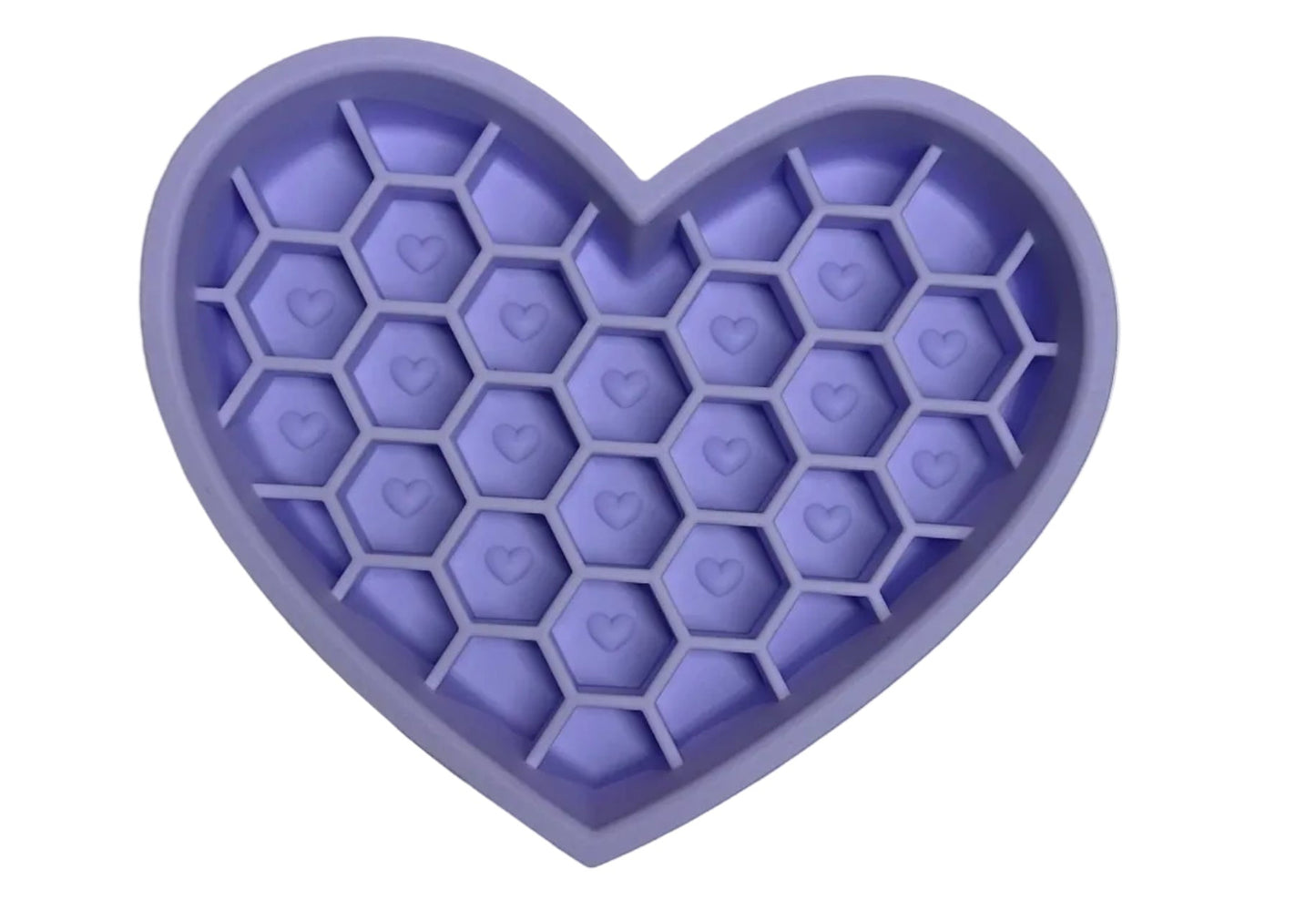 Bol ralentisseur cœur lilas