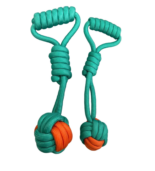 Tug twist turquoise et orange