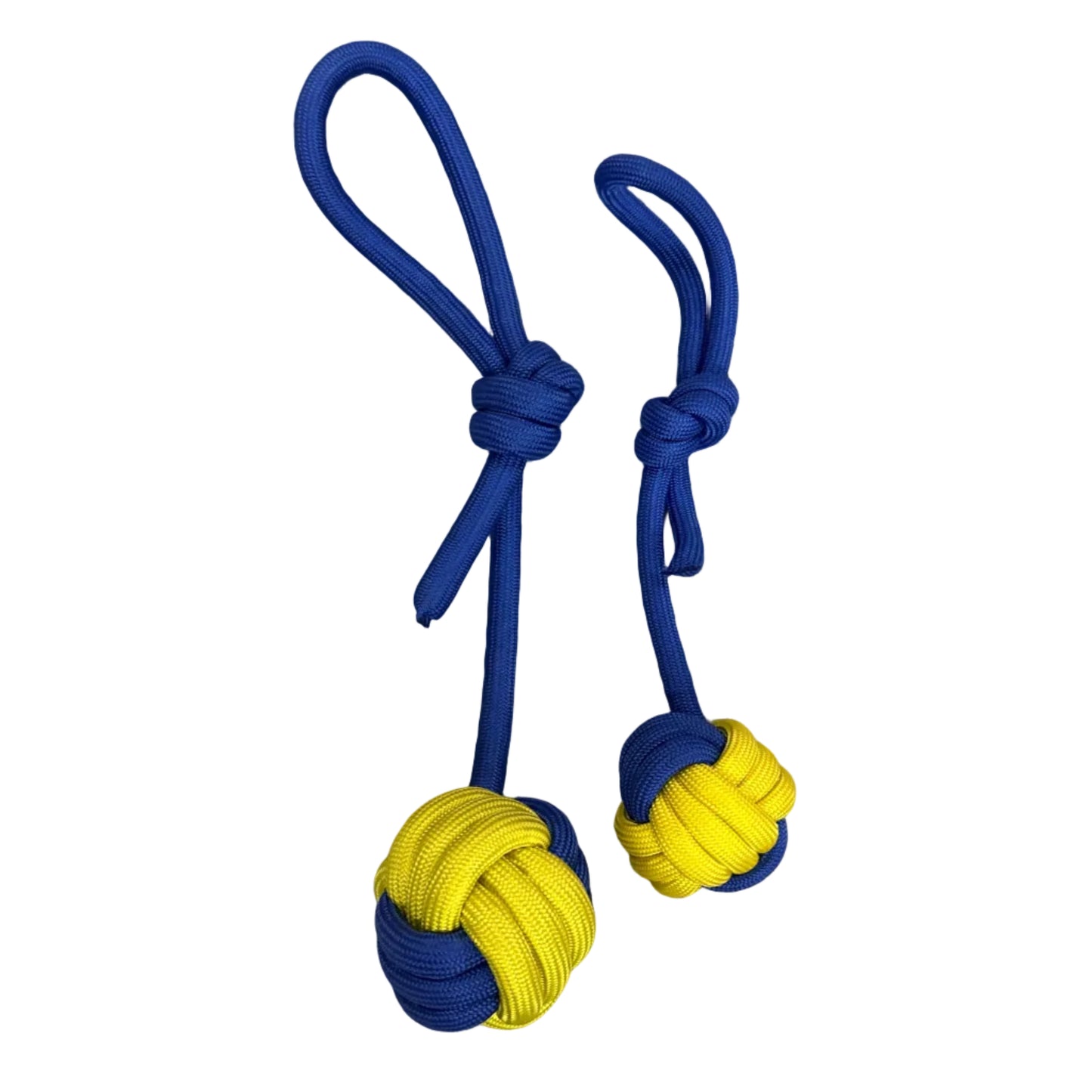 Tug balle bleue et jaune