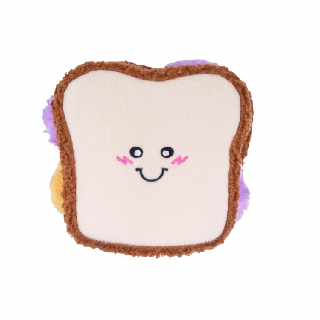 Peluche Sandwich PB&J-ZippyPaws
