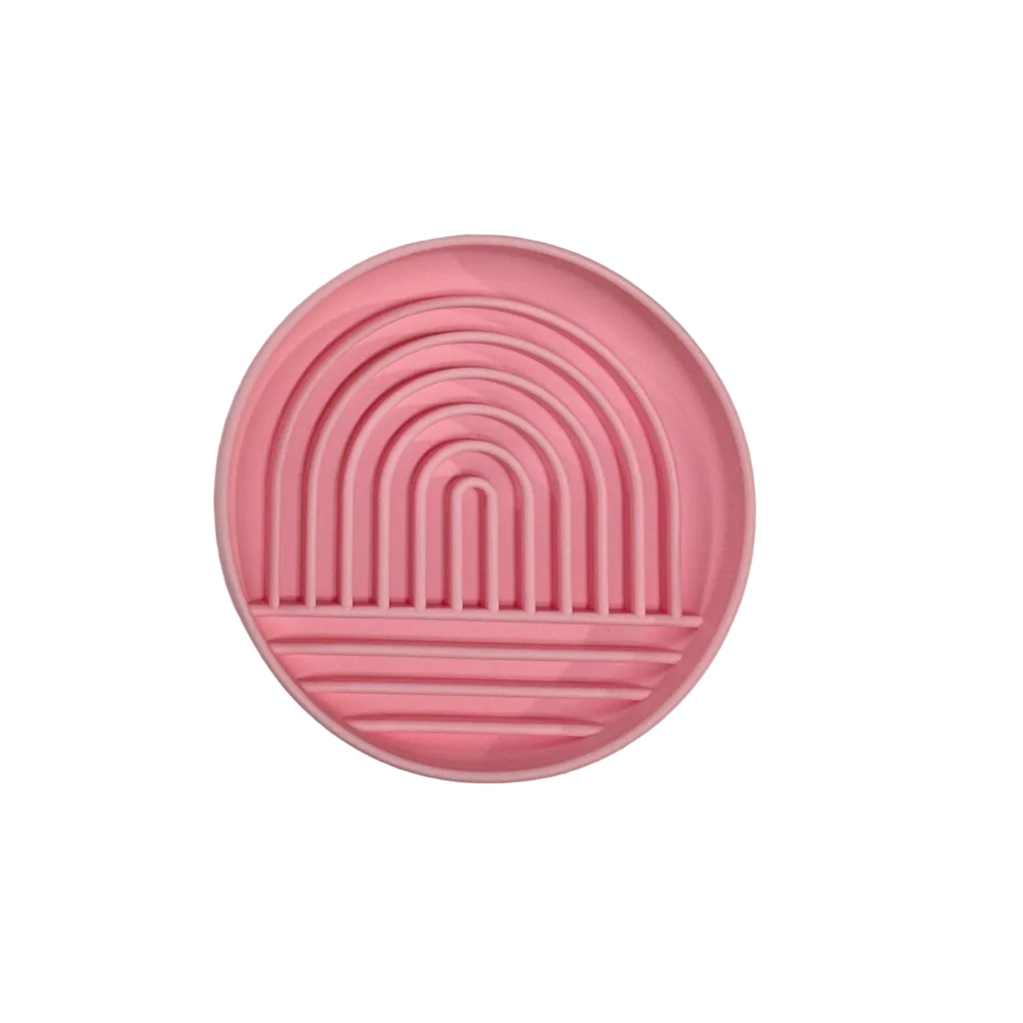 Bol ralentisseur arc-en-ciel rose