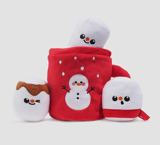 Peluche interactive-chocolat chaud