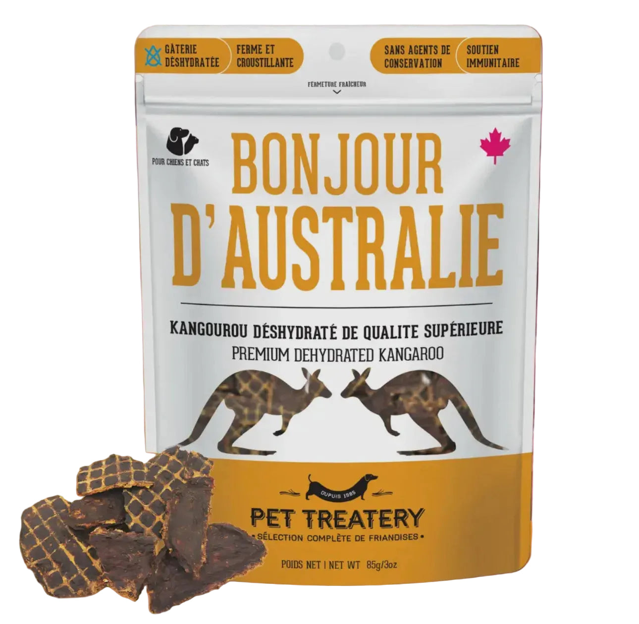 Bonjour d’Australie - Gâterie au kangourou