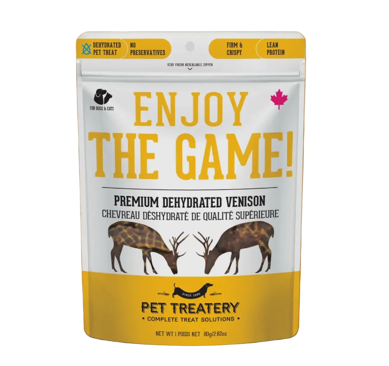 Enjoy the game! Gâterie de venaison