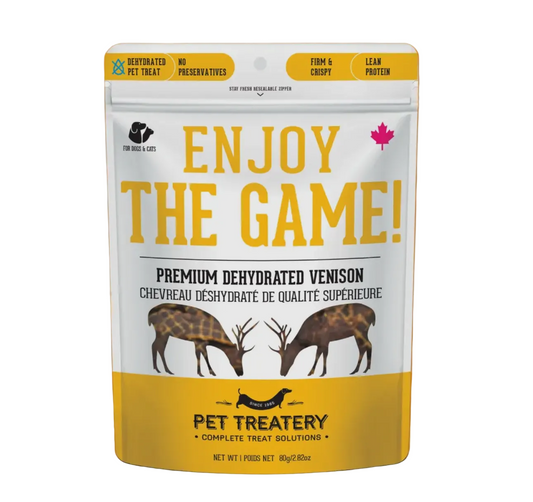 Enjoy the game! Gâterie de venaison