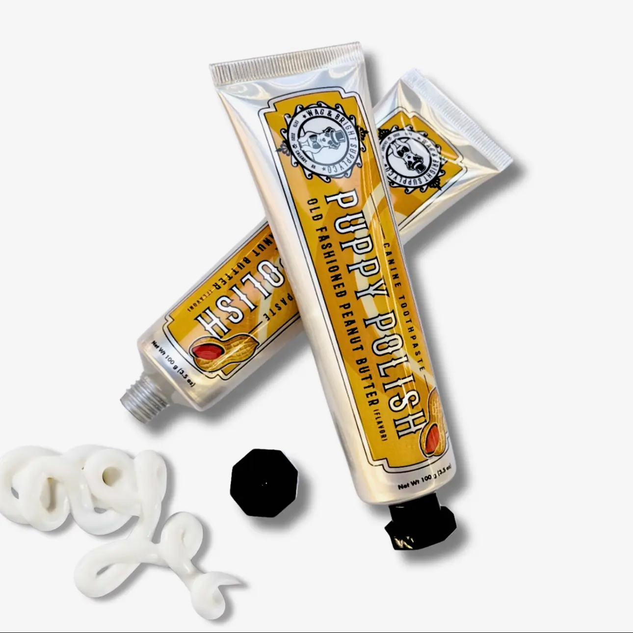 Dentifrice beurre d’arachide- WAG & BRIGHT SUPPLY
