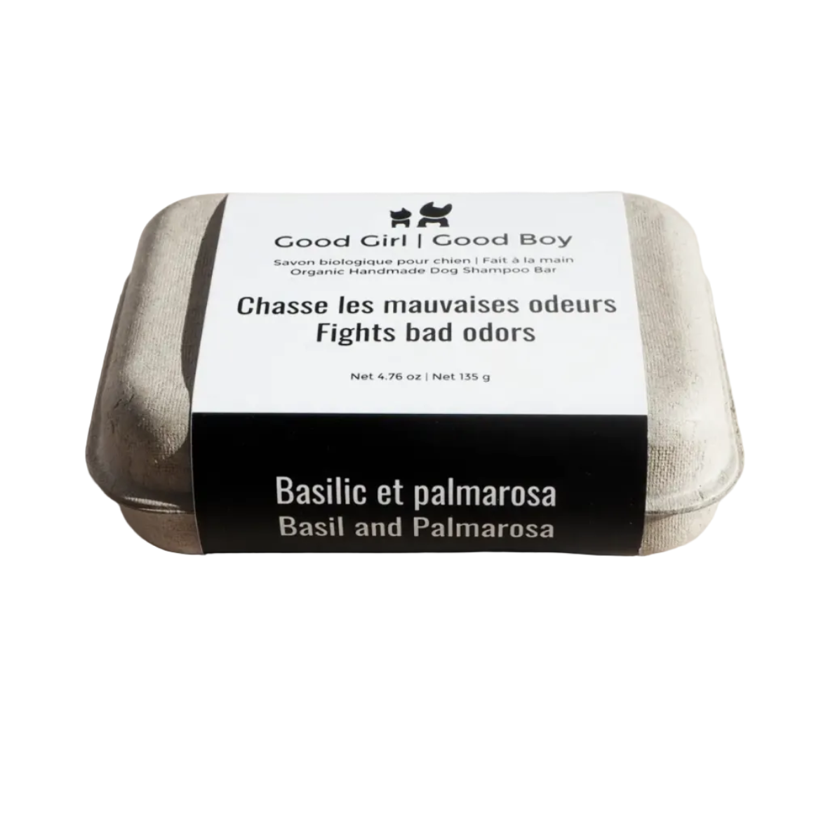 Shampoing au basilic et Palmarosa - Chasse les mauvaises odeurs