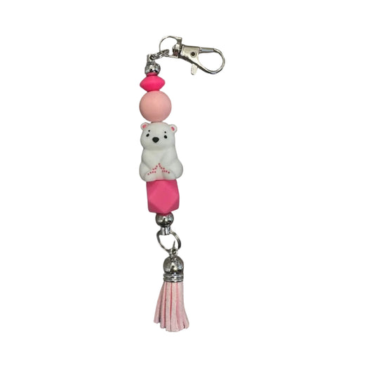 Porte clé ours polaire