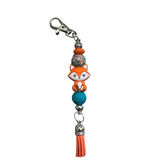 Porte clé renard roux