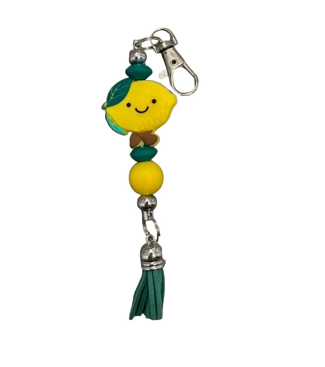 Porte clé citron